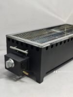 Black Matte Gas BBQ Grill (24", 30", 36") | UM Steel