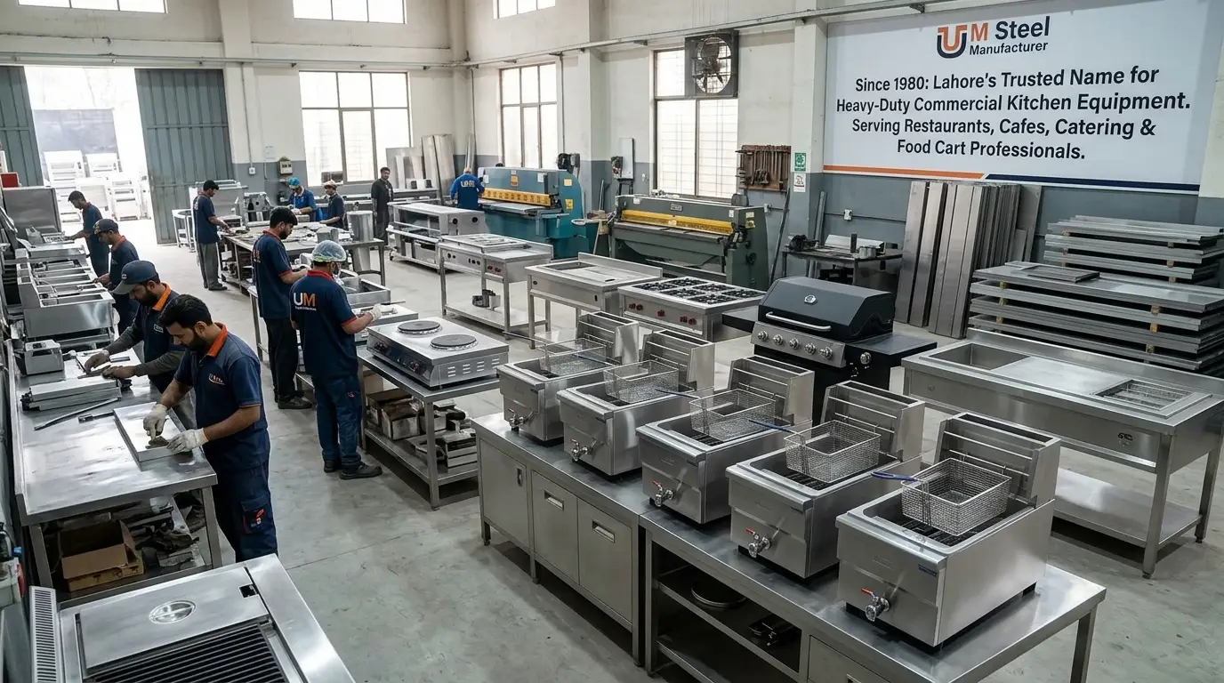 UM Steel Manufacturer — Reliable Equipment for Professional Kitchens